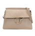 Medium Faye, &pound;375, Handbags, Beige, Leather, Front view